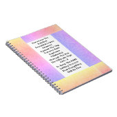 Carnet Rappelez-Vous L'Arc En Ciel (Côté Droit)