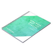 Carnet Rappelez-vous pourquoi vous avez commencé le journ (Côté gauche)