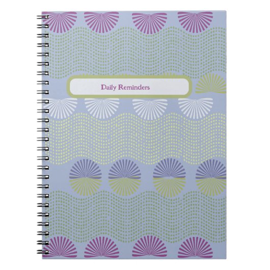 Carnet Rappels quotidiens (Devant)