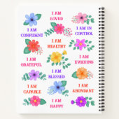 Carnet Rappels quotidiens Affirmation motivationnelle pos (Dos)