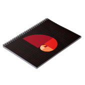 Carnet Rapport d'or, spirale de Fibonacci (Côté gauche)