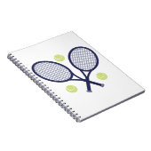 Carnet Raquettes de tennis (Côté Droit)
