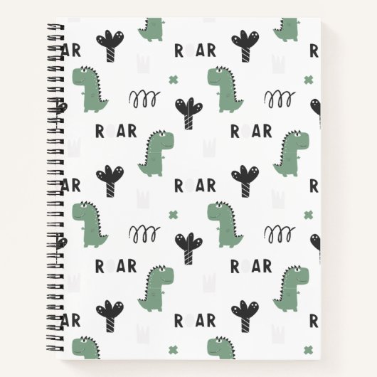 Carnet RAR Dino Faces (Devant)