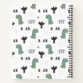 Carnet RAR Dino Faces (Dos)