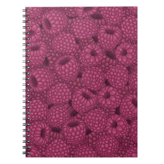 Carnet Raspberry Vintage : Sweet Wrap Design. (Devant)