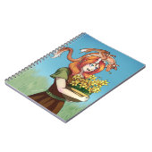 Carnet Rassembler les fleurs avec un dragon (Côté gauche)