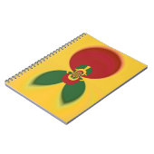 Carnet Rasta Colours Art Abstrait Imprimer (Côté gauche)