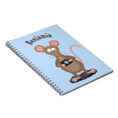 Carnet Rat drôle avec dessin animé de la caméra (Côté Droit)