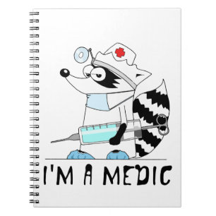 Carnet Raton laveur : Je suis un médecin