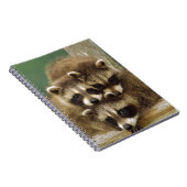 Carnet Raton laveur mignon de bébé (Côté Droit)