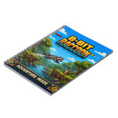 Carnet Raton laveur, Pixel Art Rétro 8 Bits (Côté gauche)