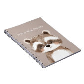 Carnet Raton laveur suis tes rêves (Côté Droit)