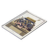 Carnet Ravana, roi de démon de la Ceylan, du 'voyage Ind (Côté gauche)