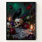 Carnet Raven and Skull with Pentagram (Dos)