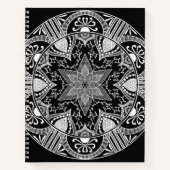 Carnet Raven Mandala (Devant)