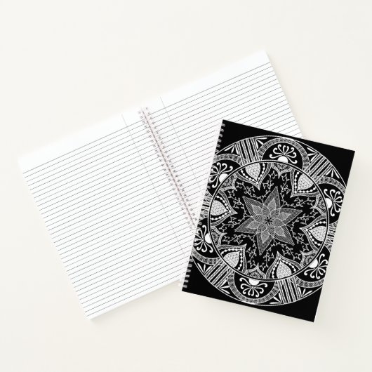 Carnet Raven Mandala (Intérieur)