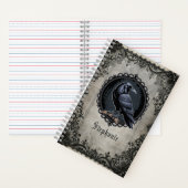Carnet Raven Notebook – Gothic Dark Academia Gift (À l'intérieur)