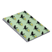 Carnet Raven with Yellow Rose (Côté Droit)