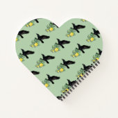 Carnet Raven with Yellow Rose (Dos)