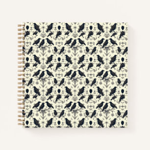 Carnet Ravens gothiques vintages