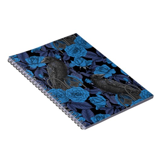 Carnet Ravins et roses bleus (Côté Droit)