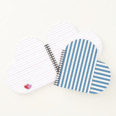 Carnet rayé bleu (Intérieur)