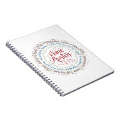 Carnet rayé - couverture de drames de période de (Côté Droit)