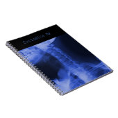 Carnet Rayé X 2 - Bleu électromagnétique (Côté Droit)