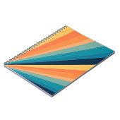 Carnet Rayons solaires rétro (Côté gauche)