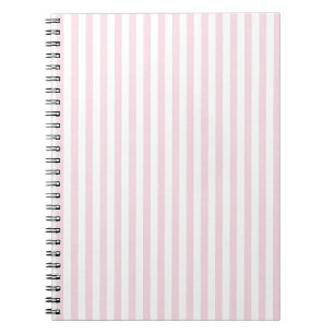 Carnet Rayures Brise Côtière - Rose Coquillage
