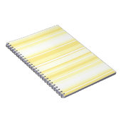 Carnet Rayures citron (Côté Droit)