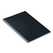Carnet Rayures de flux Jet en marine foncé (Côté Droit)