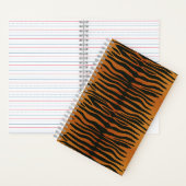 Carnet Rayures de tigre (À l'intérieur)