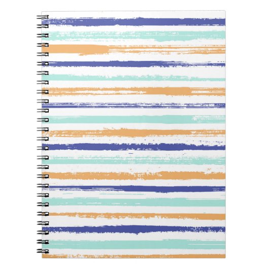 Carnet Rayures géométriques textiles cousans couture vint (Devant)