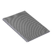 Carnet Rayures noires et blanches (Côté Droit)
