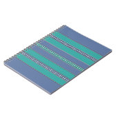 Carnet Rayures Océan Brise (Côté gauche)