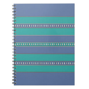 Carnet Rayures Océan Brise