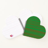 Carnet Rayures Vert Marron (Intérieur)