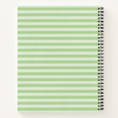 Carnet Rayures Vertes (Dos)
