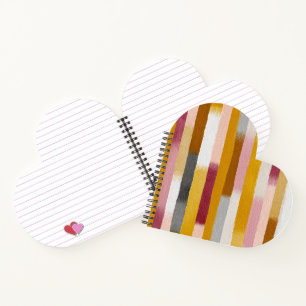 Carnet Rayures verticales aquarelle sans couture