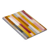 Carnet Rayures verticales aquarelles sans couture (Côté Droit)