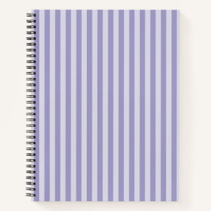 Carnet Rayures violettes