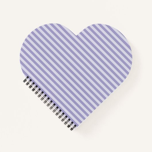 Carnet Rayures violettes (Devant)