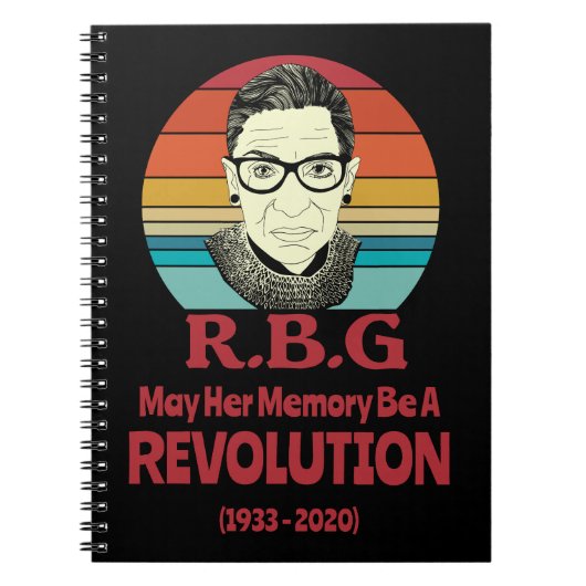 Carnet RBG : Que sa mémoire soit une révolution (Devant)