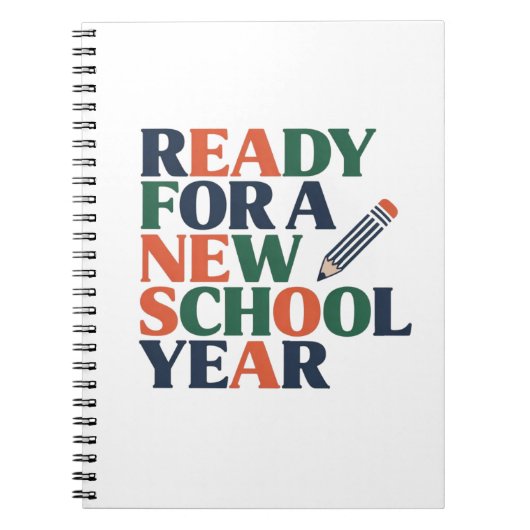 Carnet Ready for a New School Year (Devant)