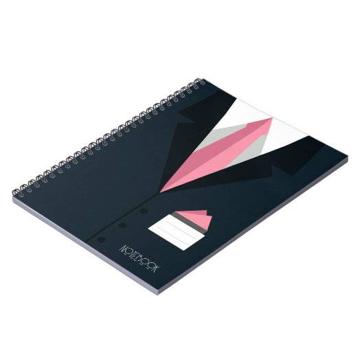 Carnet Ready for Service! – "Blue Gala" Notebook (Côté gauche)