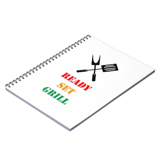 Carnet Ready, set, grill (Côté gauche)