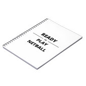 CARNET READY TO PLAY NETBALL (Côté gauche)