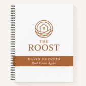 Carnet Real Estate Agent Modern Professional  Logo (Devant)