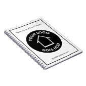 Carnet Real Estate Company Add Your Custom Logo Realtor (Côté Droit)